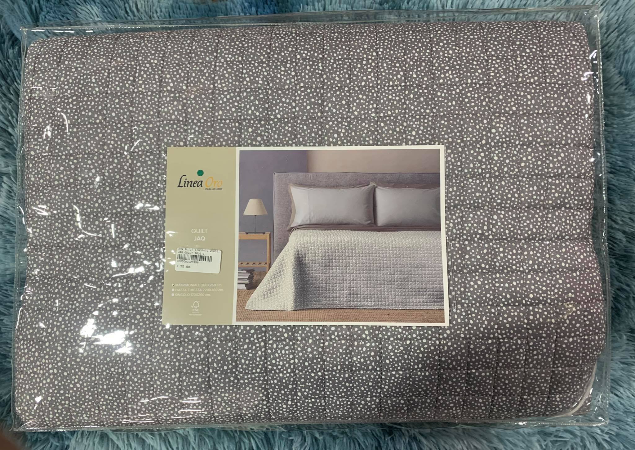 Jaq Grey Bedspread 