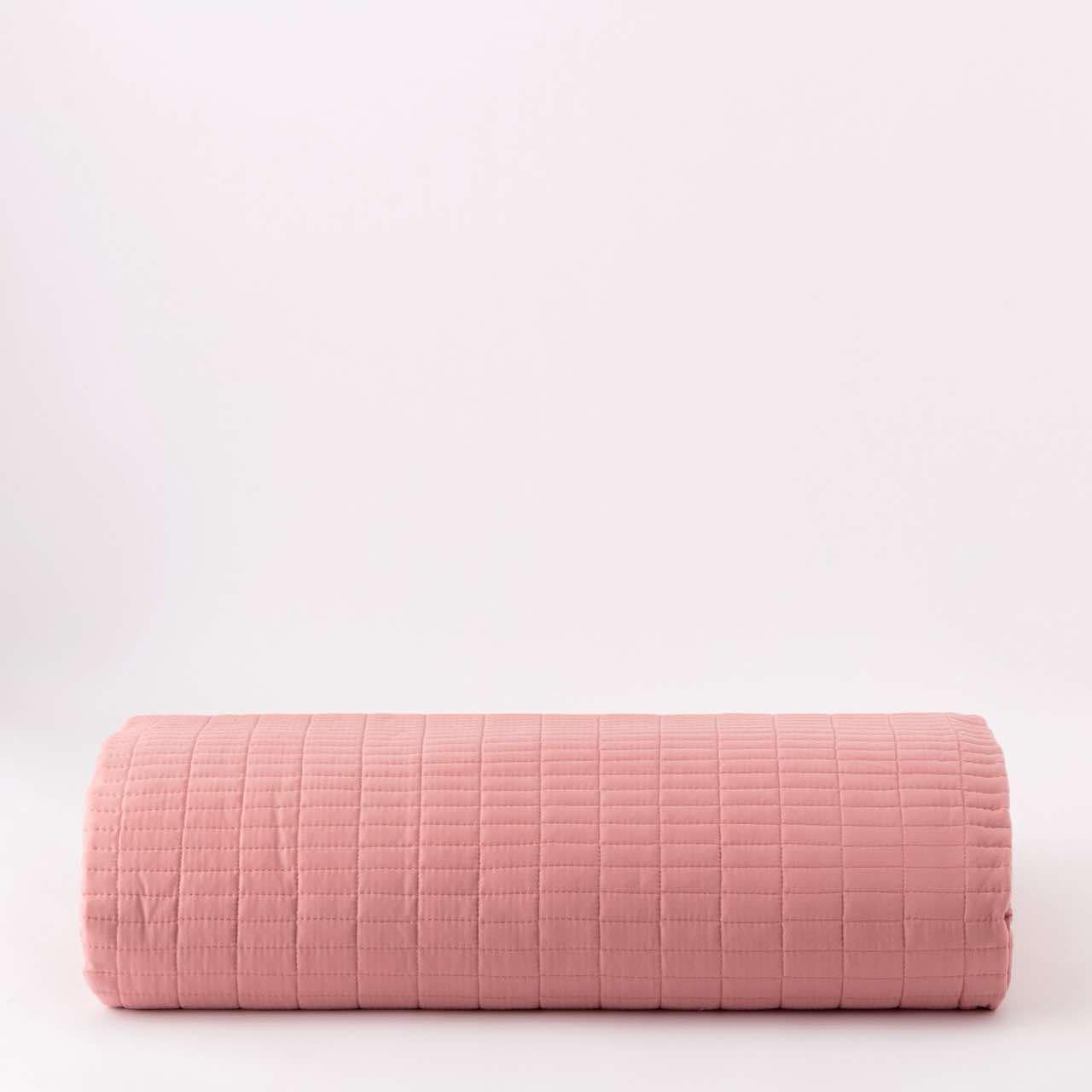 Coral Pink Giorgia Bedspread 