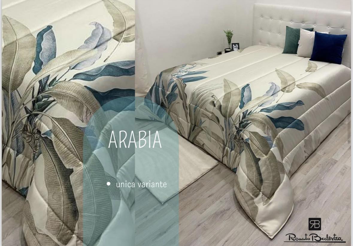 Leaf bedspread 