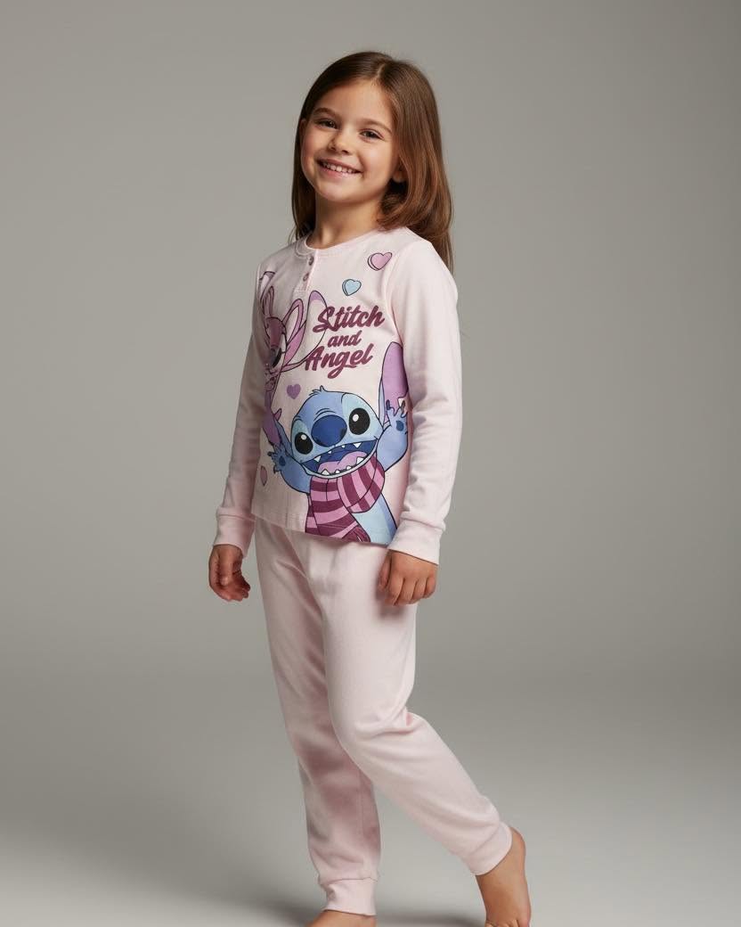 Winter Stitch Light Cotton Character Pyjamas 