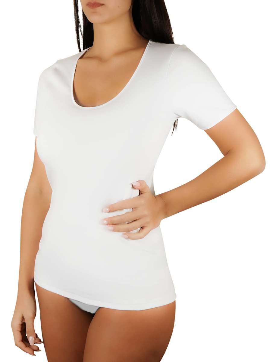 Ladies Half Sleeve Thermal Vest